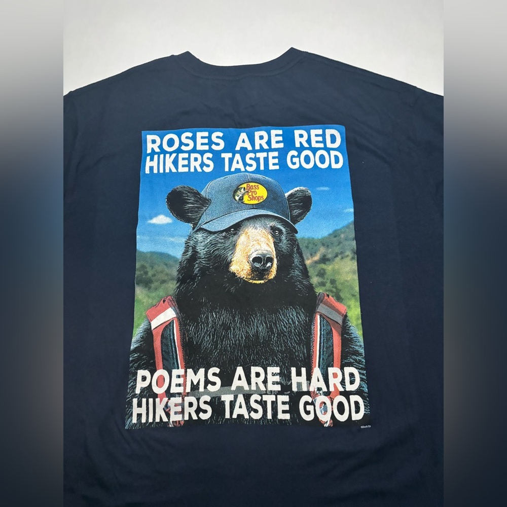 Bass Pro Shops Dark Blue Short Sleeve Tee